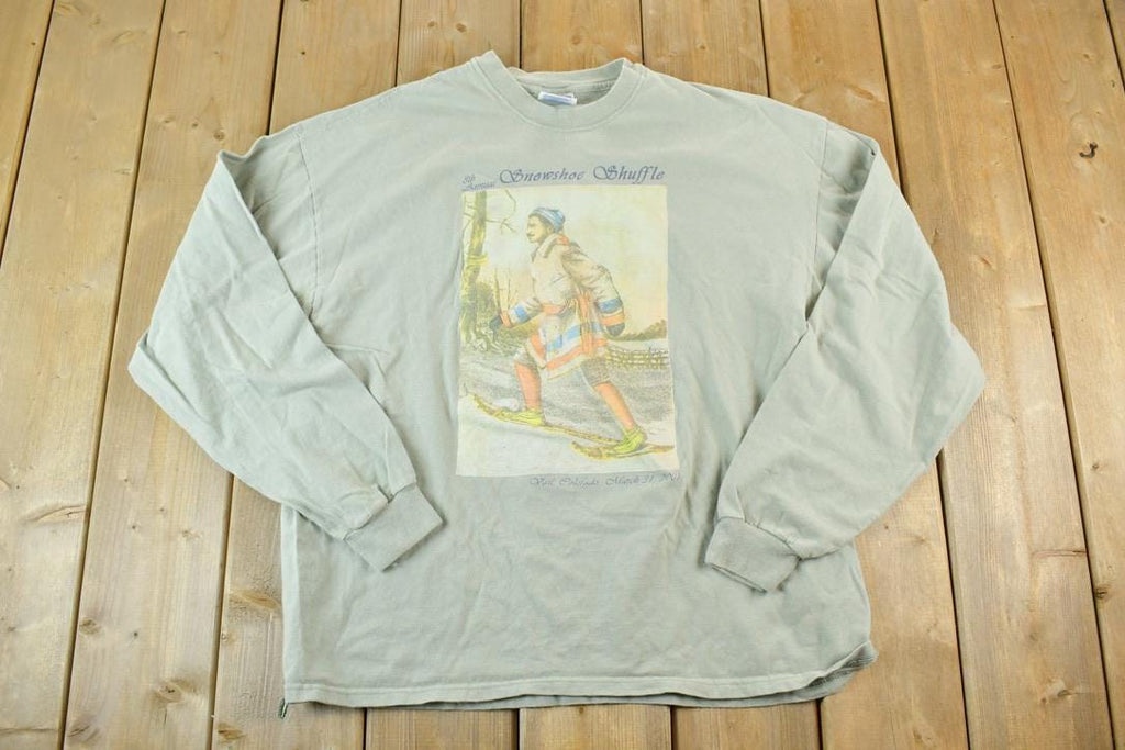 Vintage 2003 Snowshoe Shuffle Souvenir Crewneck Sweatshirt
