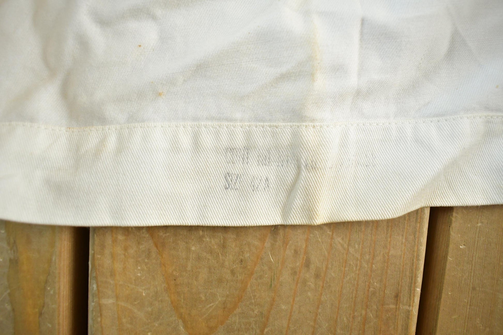 Vintage 1940s Military Navy U.S.S. Bennington Sailor WW2 Era Shirt Men's Small