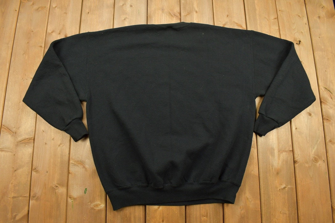 Vintage 1990s McKinley Staff Graphic Dog Crewneck Sweatshirt