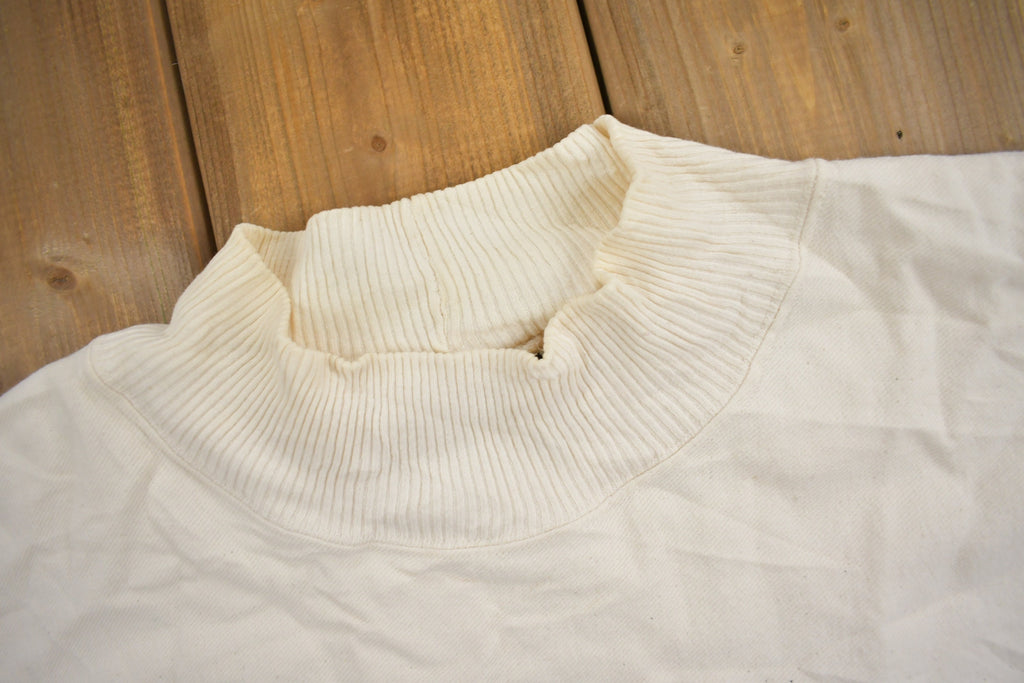 Vintage 1990s Fruit Theme Mockneck Sweatshirt