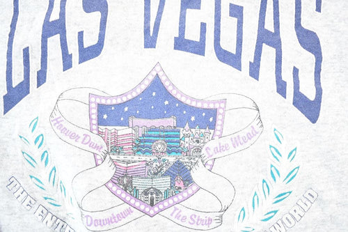 Vintage 1990s Las Vegas Crewneck Sweatshirt Mens XL / 90s Souvenir Crewneck Made In USA / Vintage Souvenir Crewneck / Streetwear / Travel