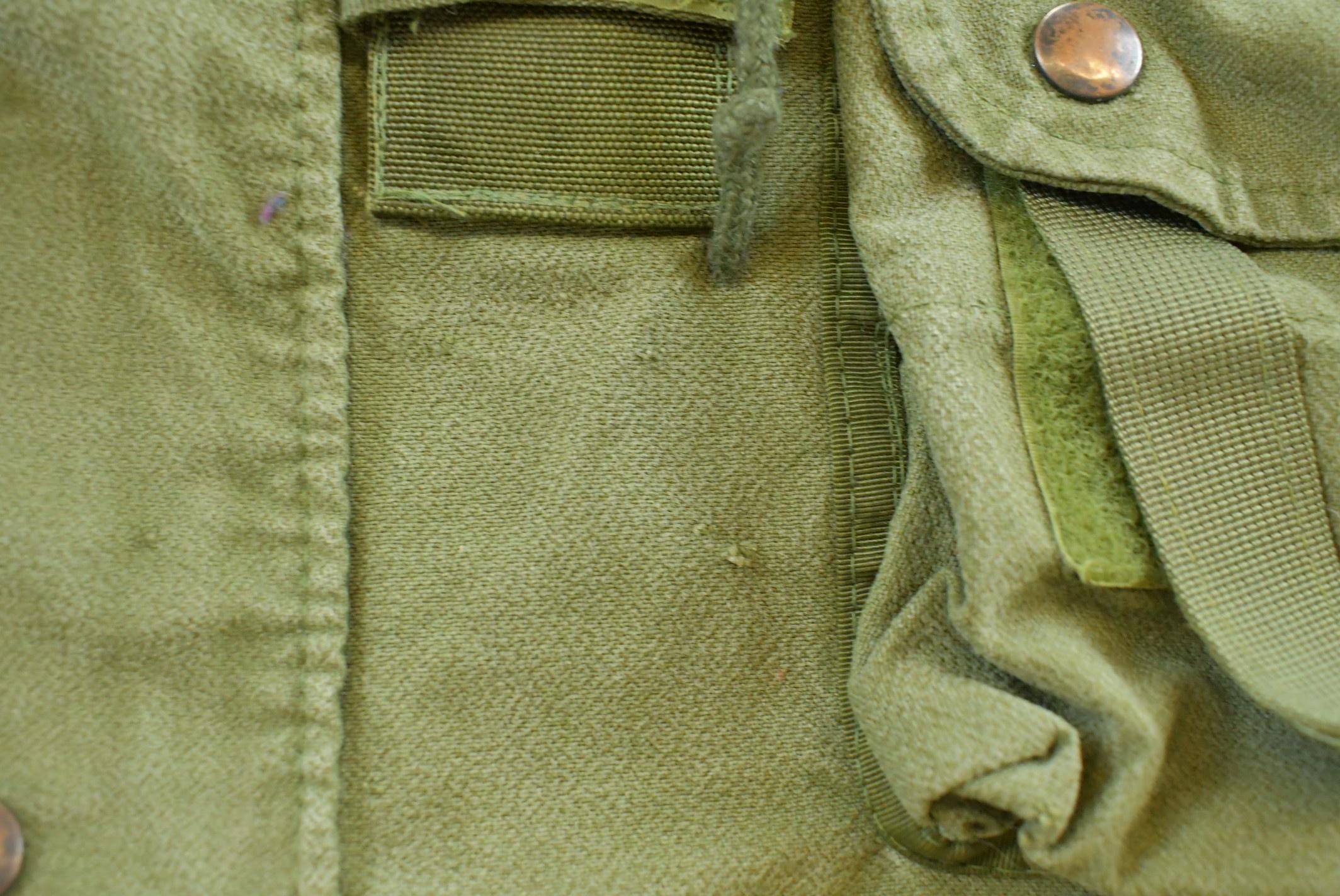 1997 Fell Fab Green Military Tactical Vest Jacket Mens XL /