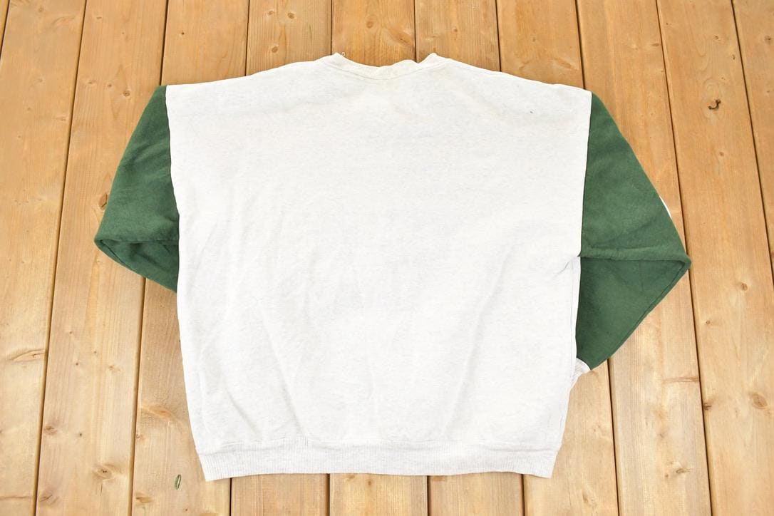 Vintage 1990s Breckenridge Colorado Elbow Patch Crewneck Sweatshirt Men's L