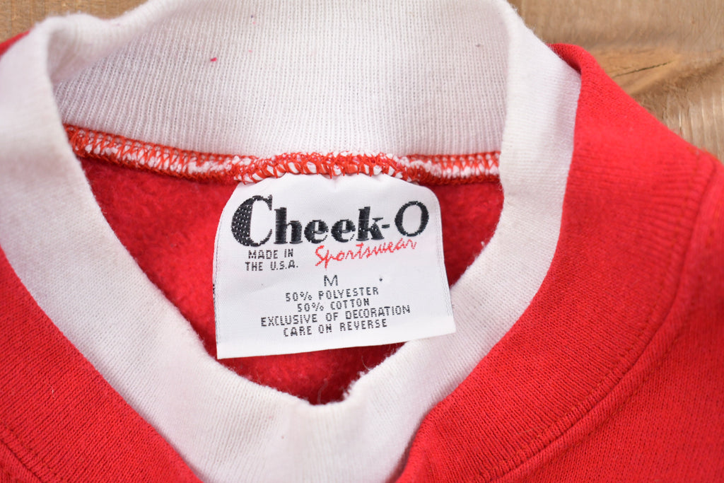 Vintage 1990s Schools Over Made In USA Embroidered Crewneck Sweatshirt