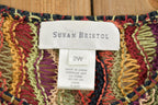 Vintage 1990s Susam Bristol Loose Gauge Knit Cardigan Sweater