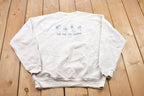 Vintage 1990s Golf Theme Crewneck Sweatshirt