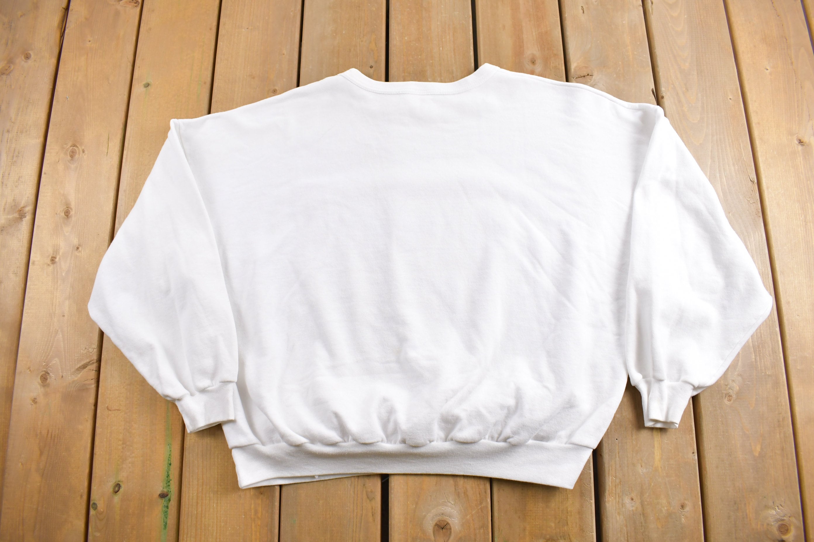 Vintage 1980s Heart and Stroke Foundation Speak Easy Graphic Crewneck Sweatshirt