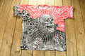 Vintage 1990s Skull And Spider Web All Over Print Single Stitch T-Shirt