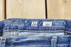 Vintage Y2K Miss Me Bedazzled Low Rise Jeans Size 26x32
