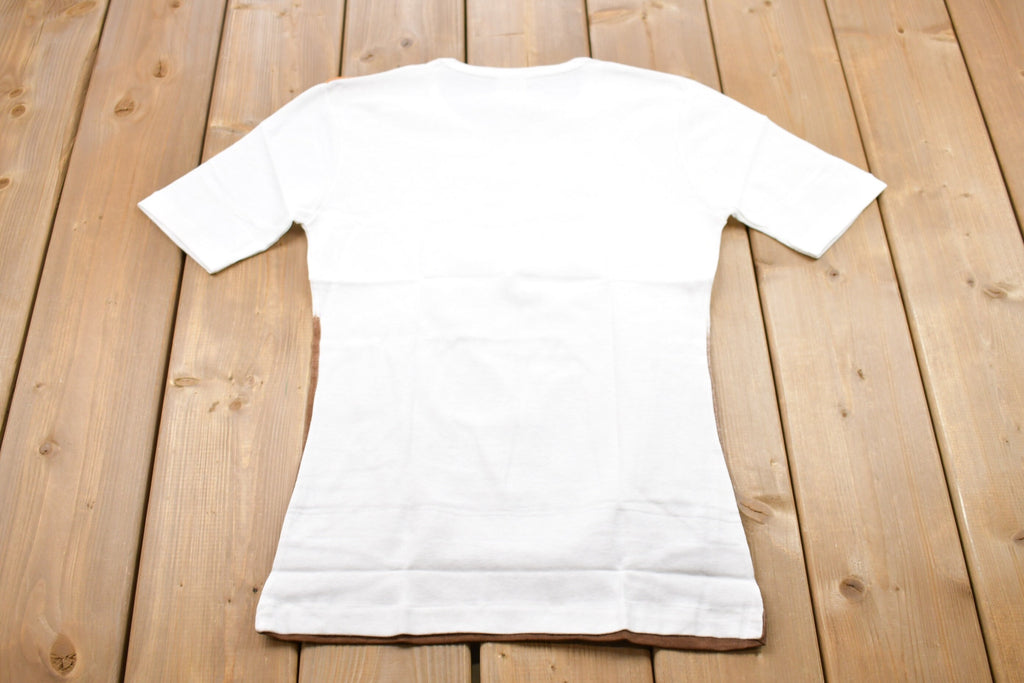 Vintage 1970s Contrast Faded Graphic T-Shirt