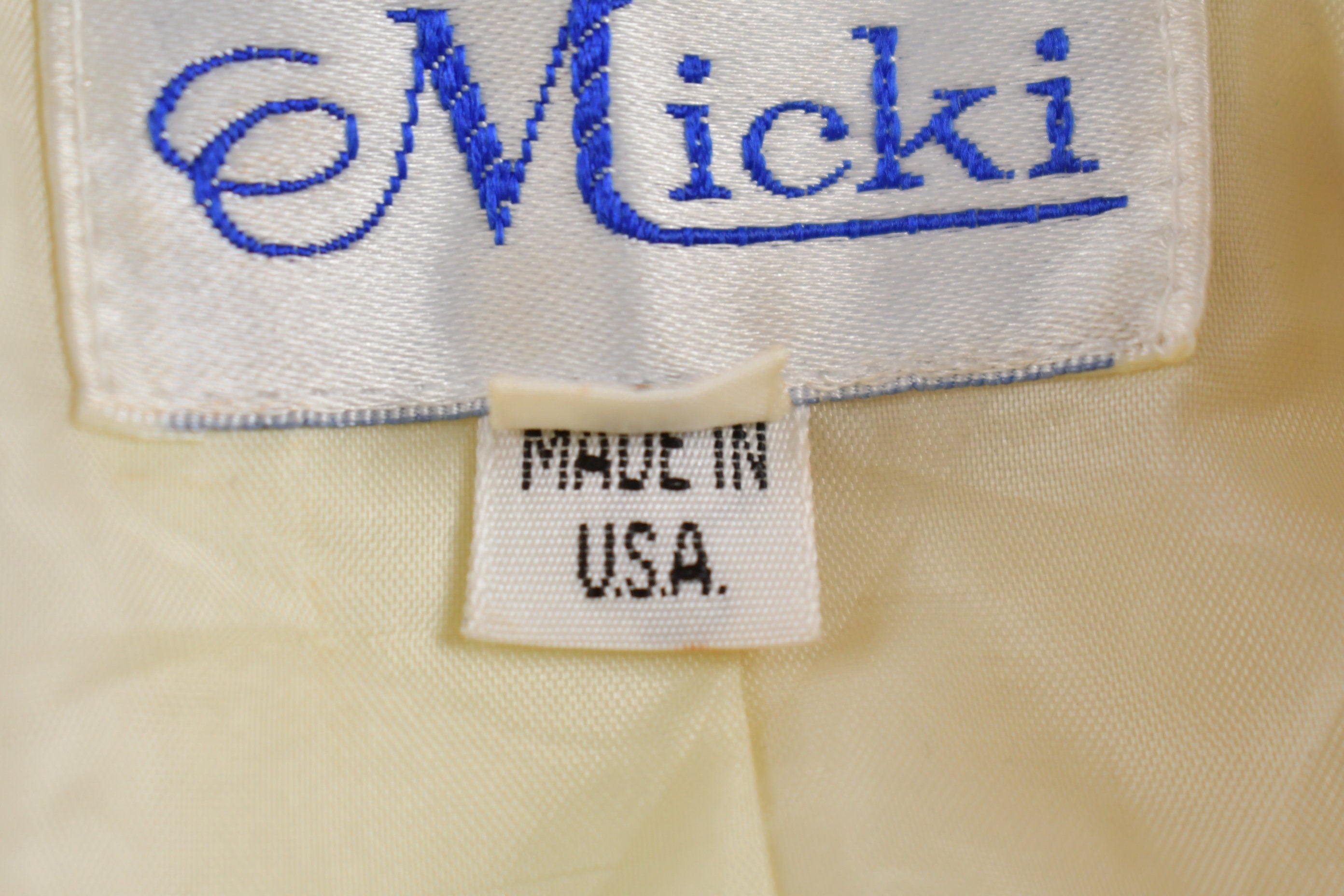 Vintage 1980s Micki Full Length Jacket