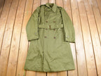 Vintage 1950s Military Overcoat