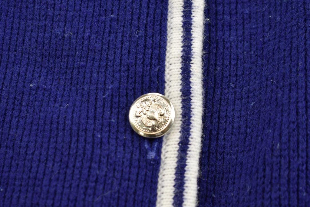 Vintage 1990s Blue Cardigan Sweater