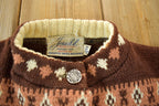 Vintage 1950s 1960s Jersild Wool Knit Cardigan Sweater