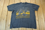 Vintage 1990s F-14 Tomcat Fighter Jet Graphic T-Shirt