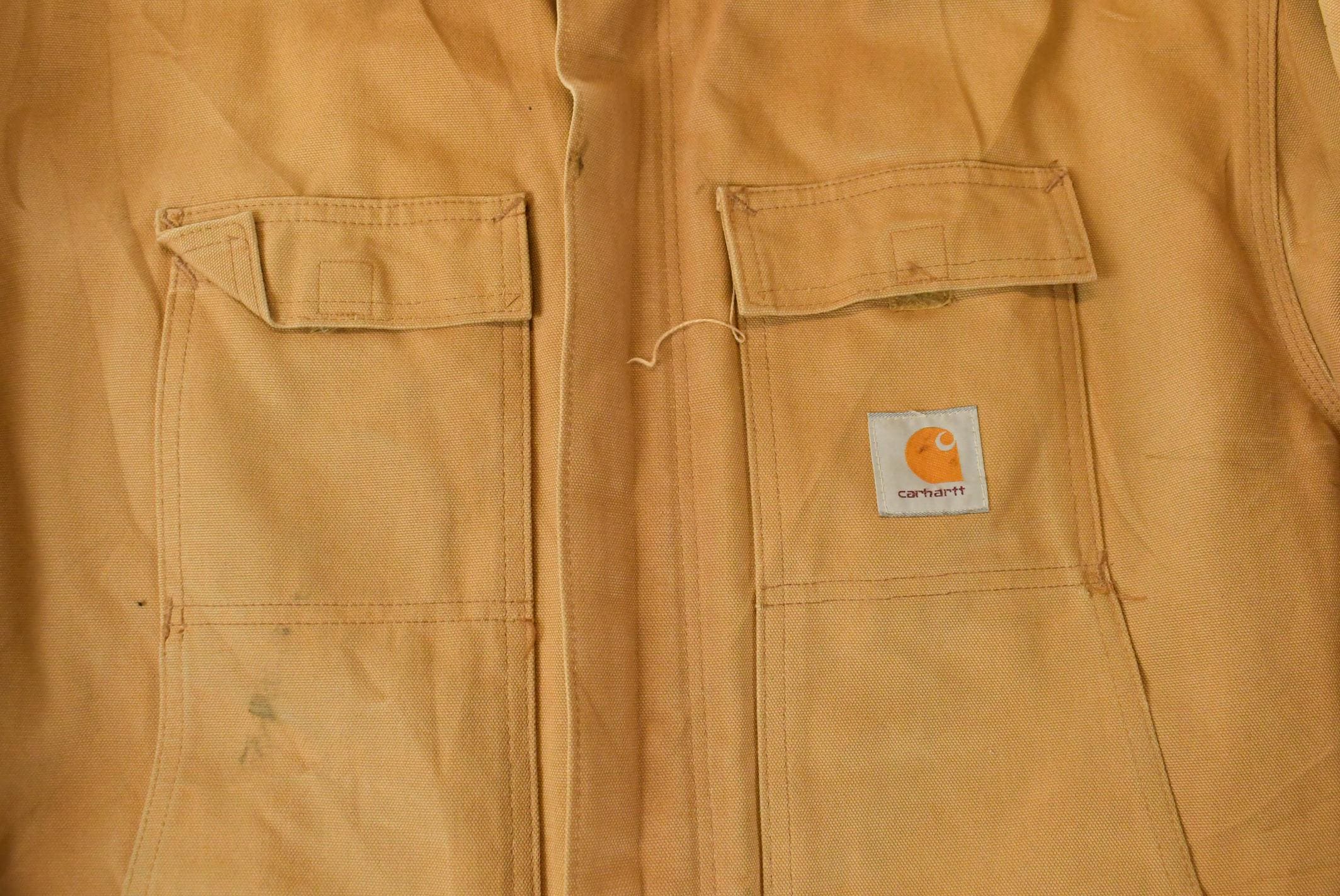 Vintage 1990s Carhartt Traditional Arctic Quilt Lined Jacket Men's 3XL