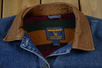 Vintage 2000s Woolrich Fleece Lined Denim Trucker Jacket
