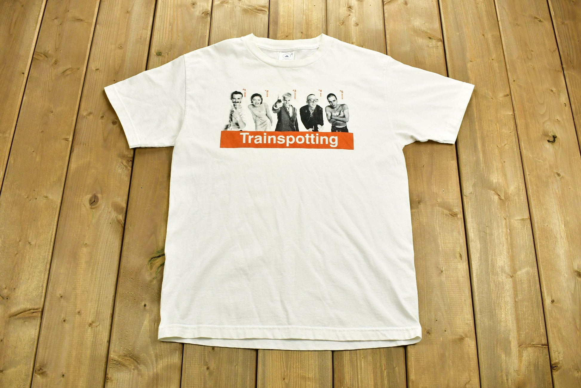 Vintage 1996 Trainspotting Movie Promo T-shirt