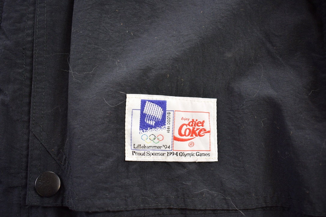 Vintage 1990s Lilliehammer 94' Windbreaker Jacket