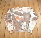 Vintage 1990s Bald Eagle All Over Print Crewneck Sweatshirt