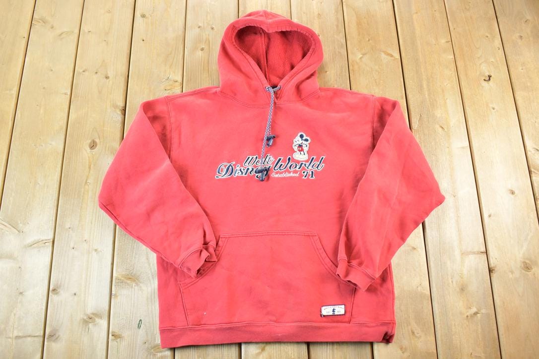 Vintage 1990s Walt Disney World Hoodie Mens M