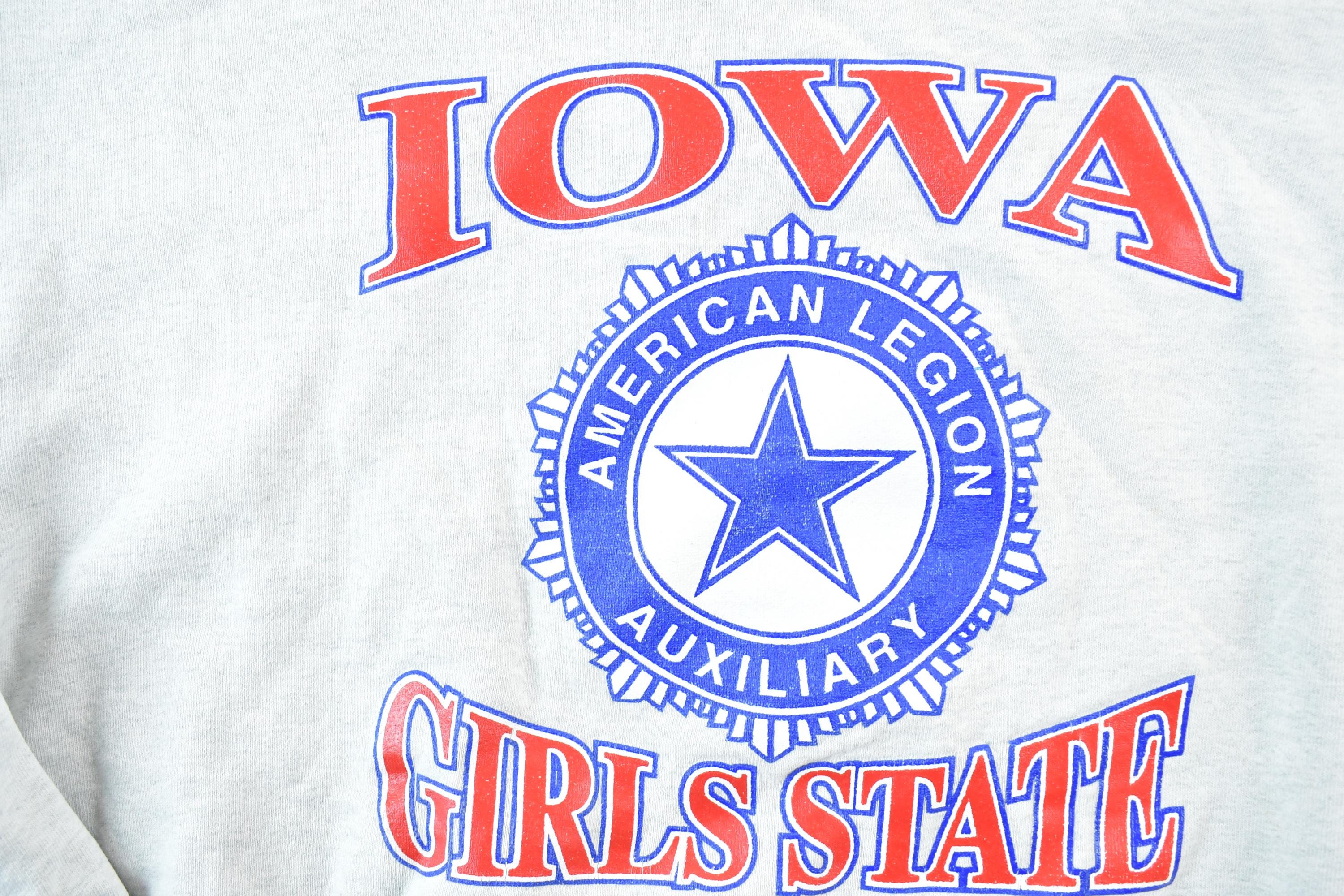 Vintage 1990s Iowa Girls State University Crewneck Womens X Large
