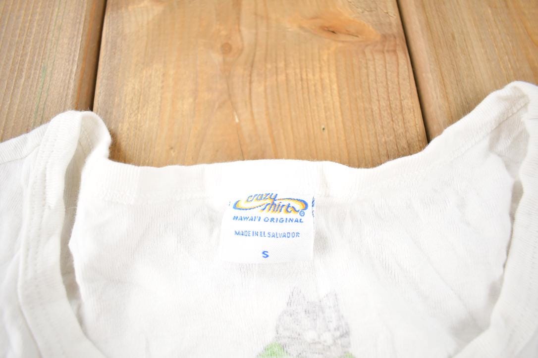 Vintage 1990s Hawaiian Shave Ice Farmers Souvenir Travel T-Shirt