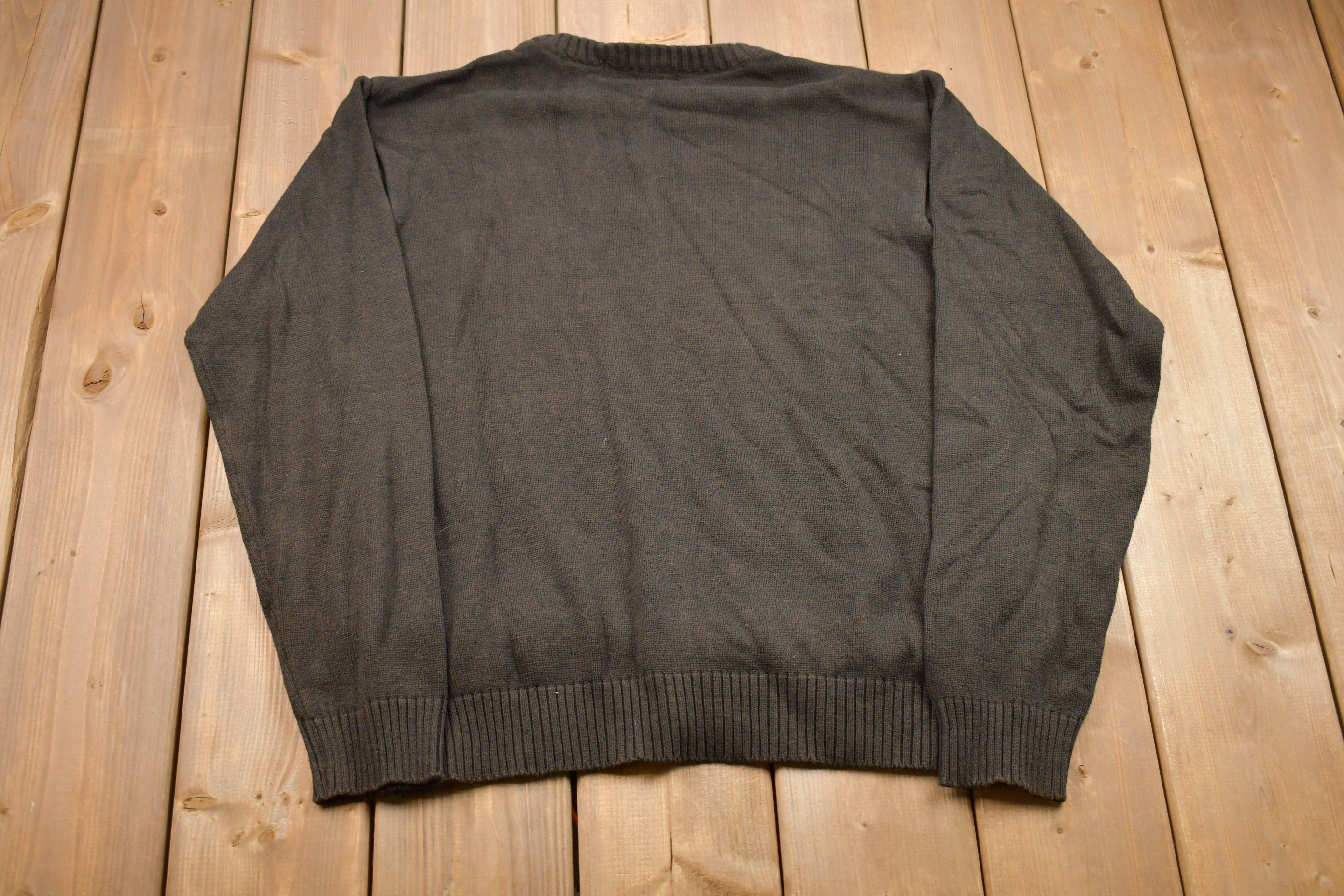 Vintage 1990s Oscar De La Renta Knitted Sweater
