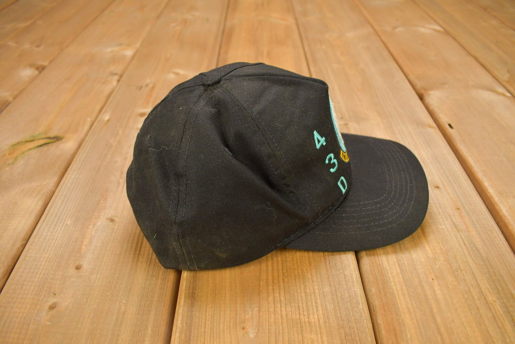 Vintage 1980s 43D Trans "Find A Way Or Make One" Military Hat