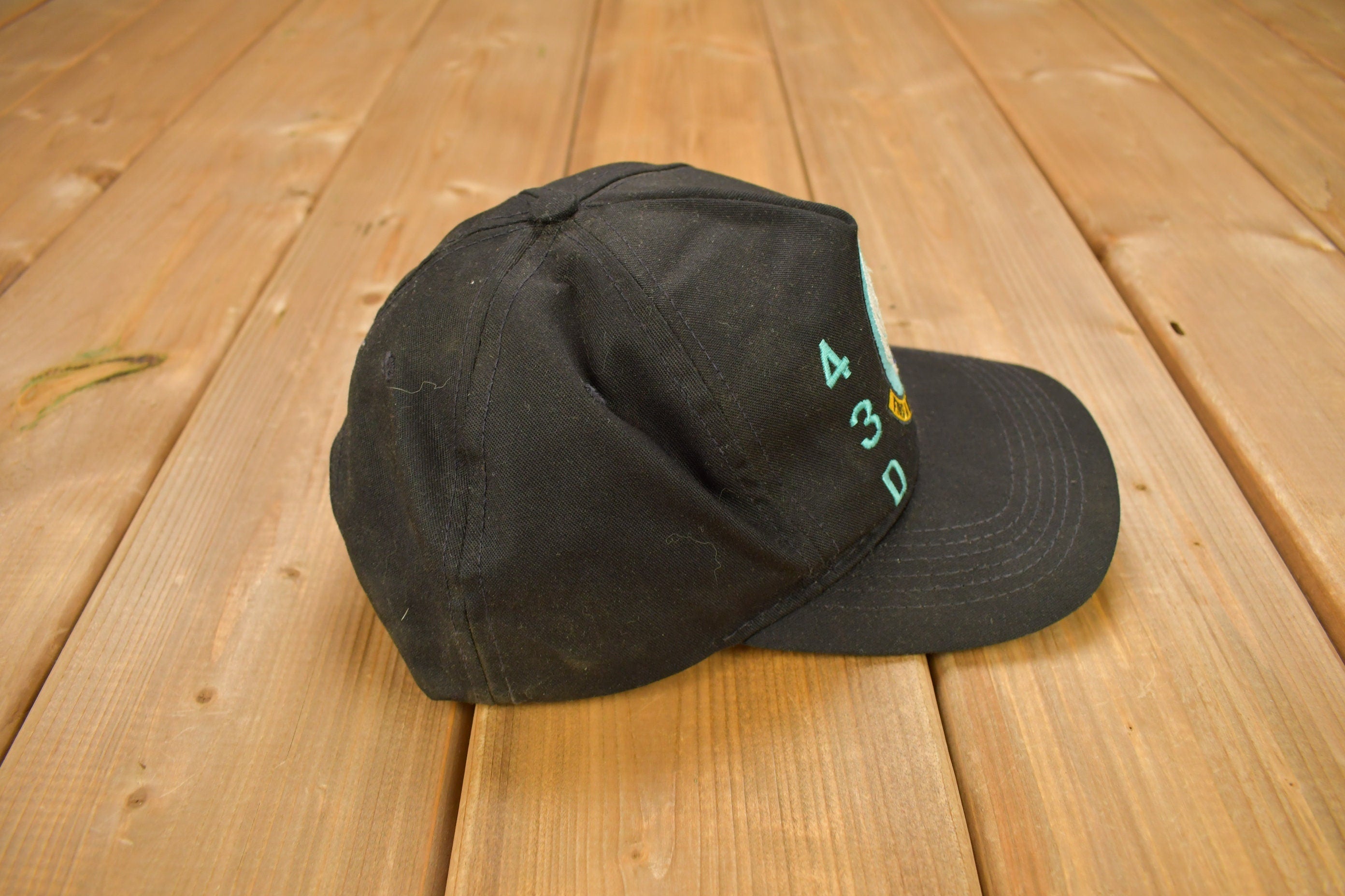 Vintage 1980s 43D Trans "Find A Way Or Make One" Military Hat