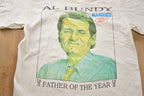Vintage 1987 Al Bundy Father of the Year Married with Children TV Promo T-shirt
