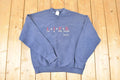 Vintage 1990s Live In Faith Everyday Jesus Crewneck Sweatshirt Men's L