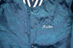 Vintage 1980s Holloway Circus Embroidered Satin Bomber Jacket