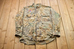 Vintage 1990s Spartan Hunting Camo Button Up