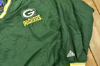 Vintage 1990s Green Bay Packers NFL Youth Windbreaker Jacket