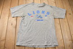 Vintage 1990s Detroit Lions Helmet NFL Starter Pro Line T Shirt
