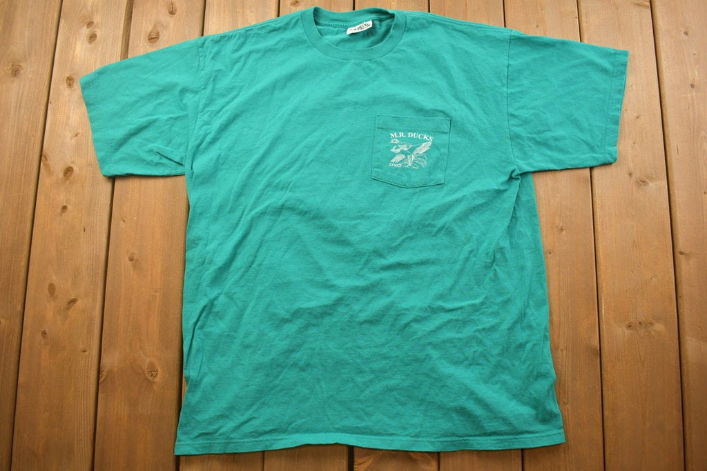 Vintage 2002 M.R. Ducks Graphic T Shirt