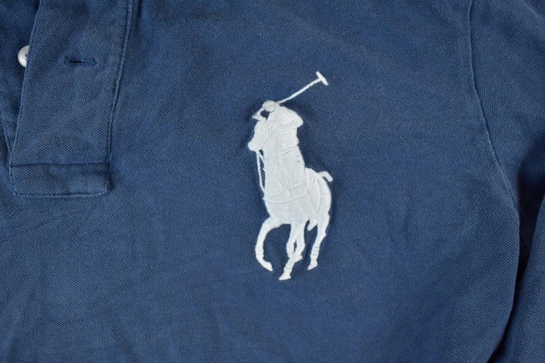 Vintage 1990s Polo By Ralph Lauren Italy Long Sleeve Quarter Button Up Shirt