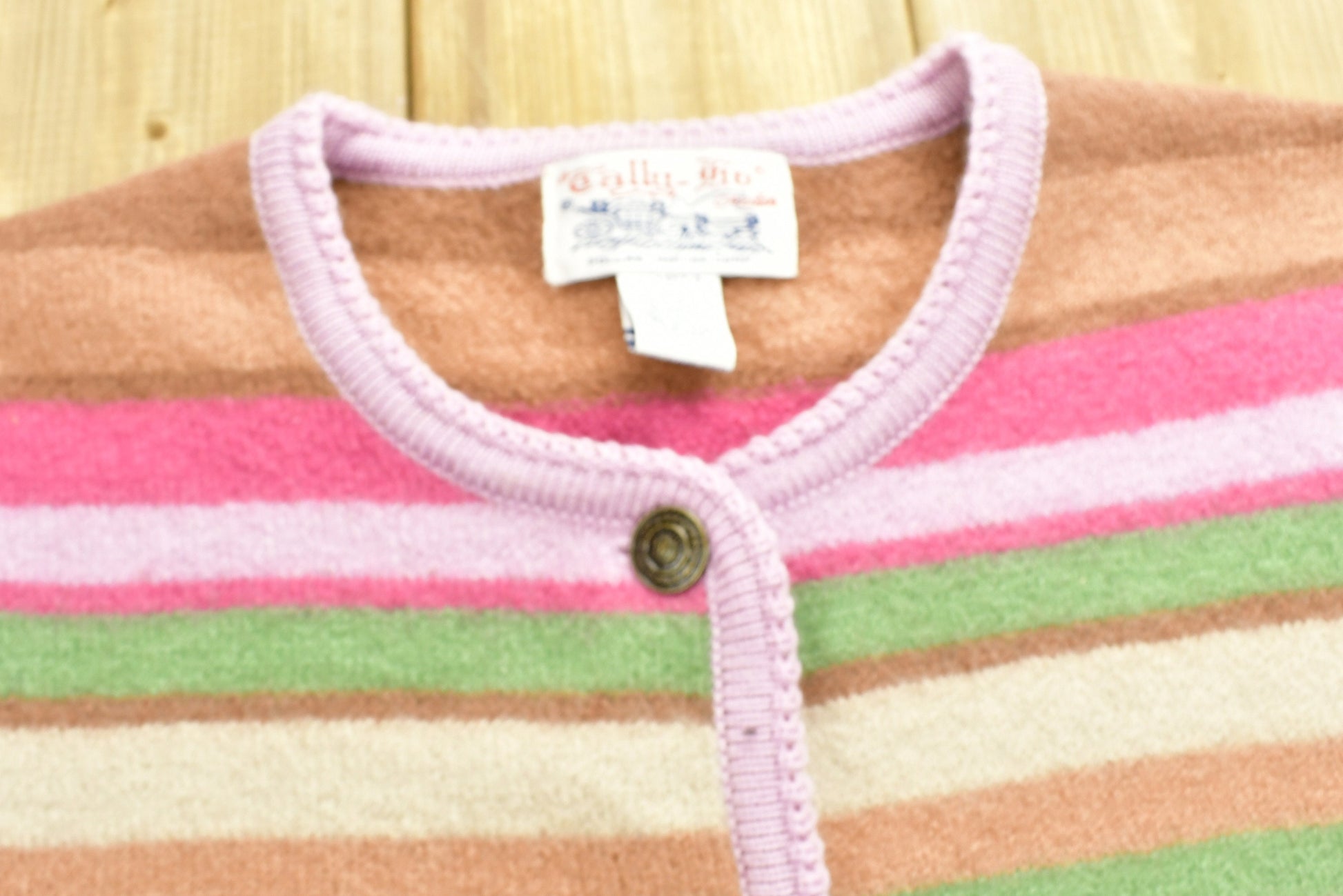 Vintage 1980's 100% Wool Knit Sweater