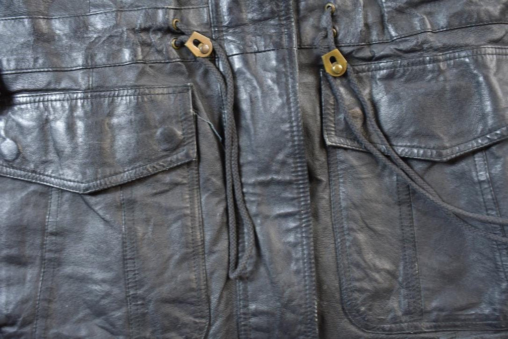 Vintage 1990s BB Dakota Genuine Leather Western Jacket