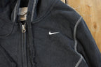 Vintage Y2K Nike Embroidered Mini Swoosh Full Zip Hoodie Sweatshirt Women's M / Vintage Nike / Y2K Streetwear / Athleisure
