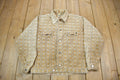 Vintage 1970s Rhinoceros Plaid Button Down Light Jacket
