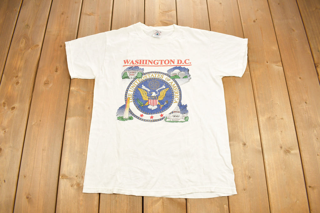 Vintage 1990s Washington D.C Tourism T-Shirt