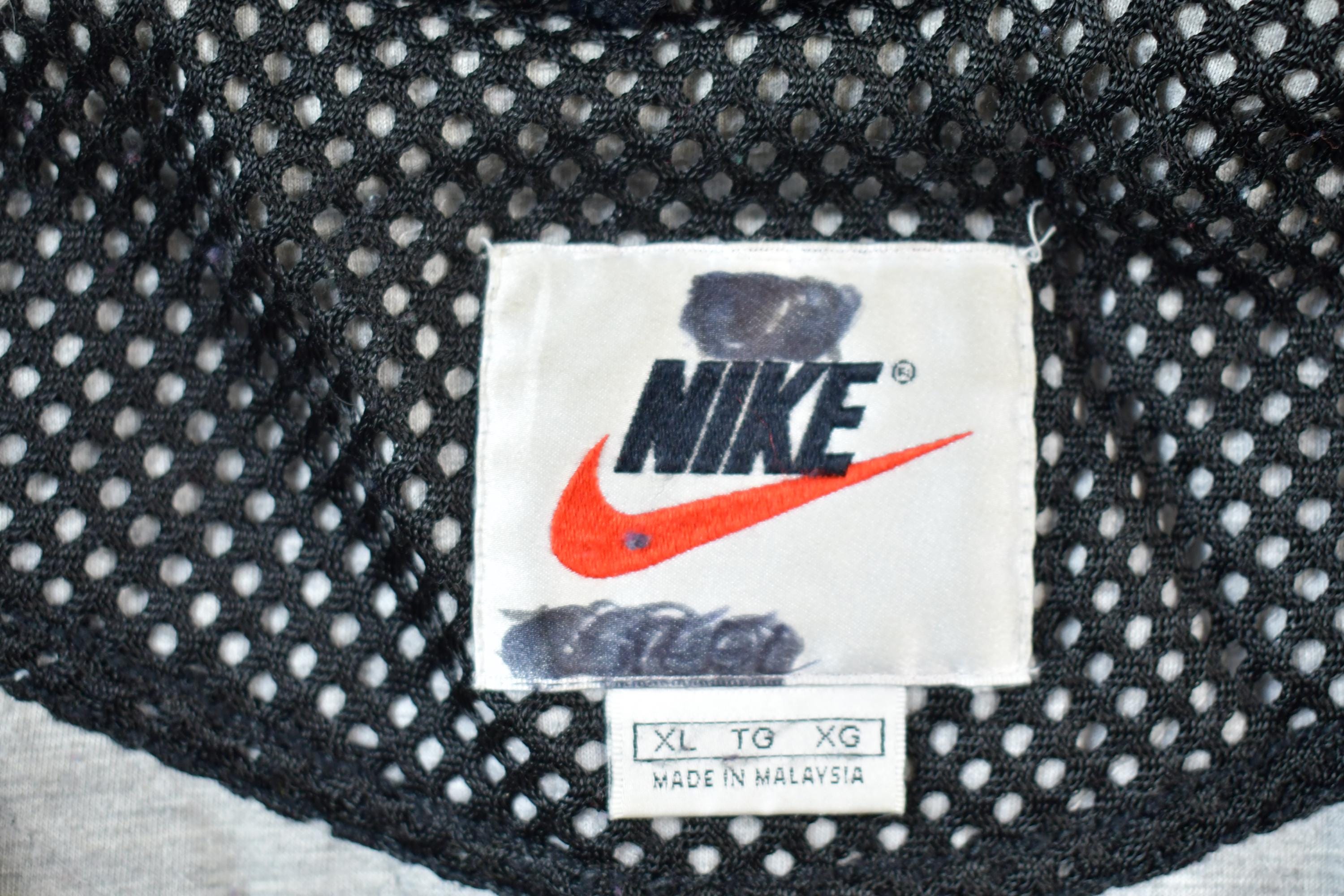 Vintage 1990s Nike Green Lined Windbreaker Jacket