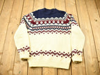 Vintage 1980s Christopher Rands Heavy Knitted Sweater