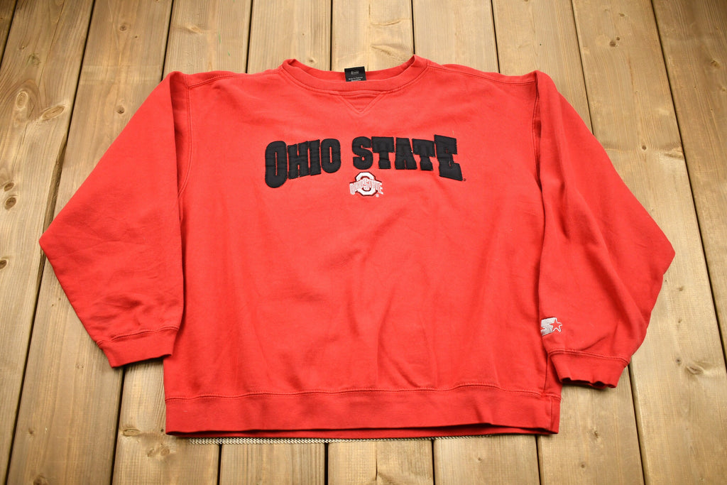 Vintage 1990s University Of Ohio State Buckeyes Starter Crewneck Sweater