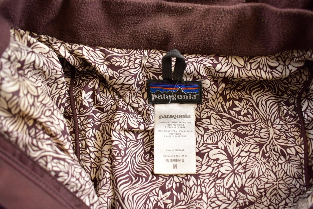 Vintage 2000's Patagonia Womens Maroon Windbreaker Jacket