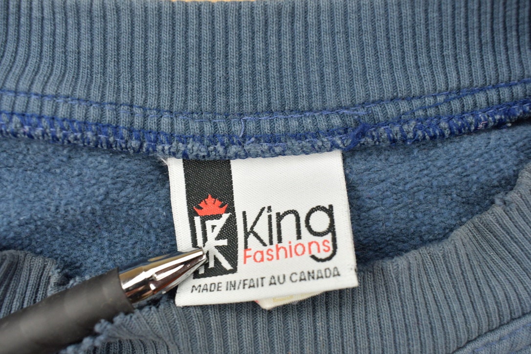 Vintage 1990s King Fashions Wolf Crewneck