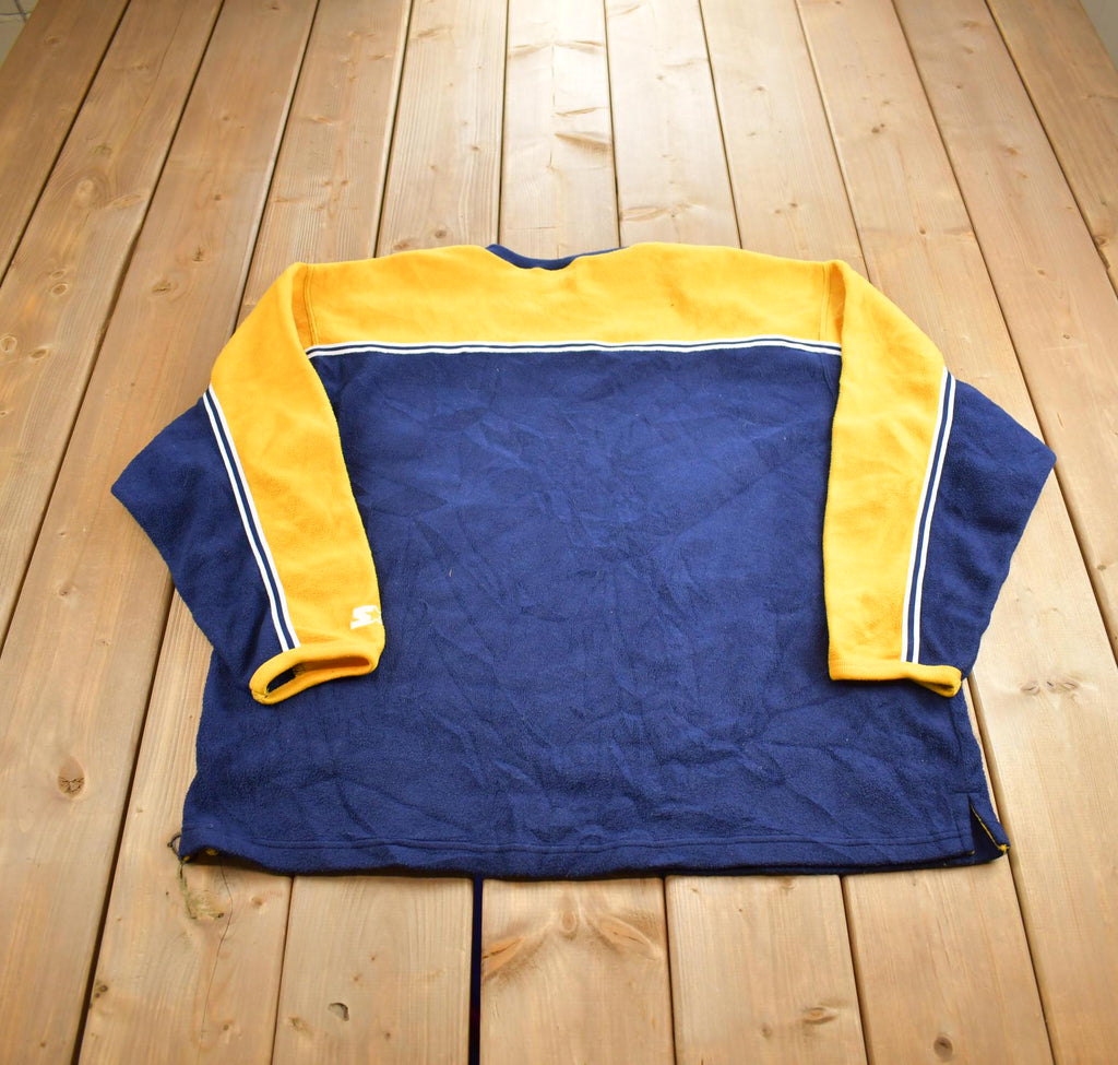 Vintage 1990s Starter Embroidered Fleece Crewneck