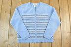 Vintage 1980s Pendleton 100% Merino Wool Knit Sweater Womens M